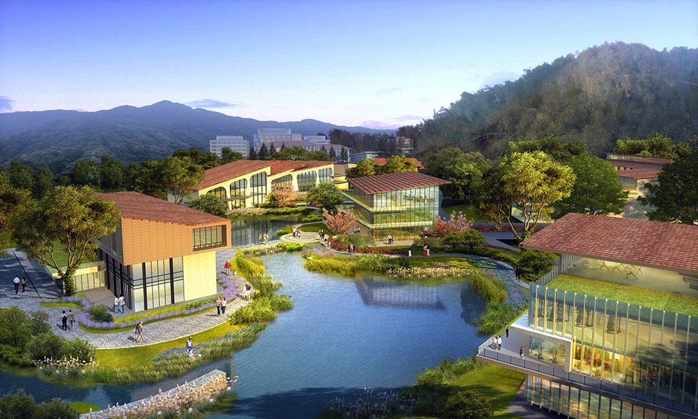 生態住宅景觀圖片