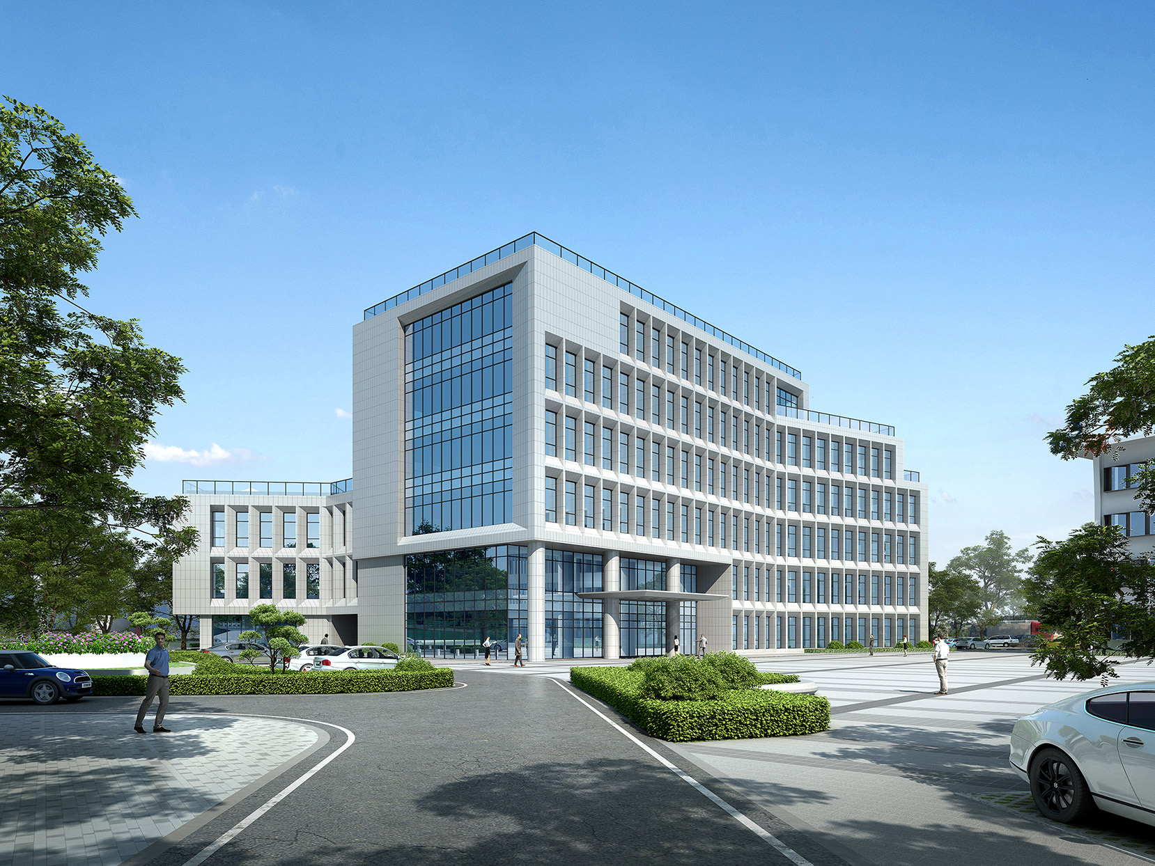 集團公司辦公生活區規劃設計案例2