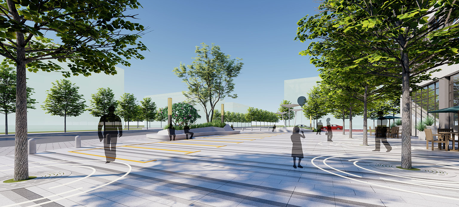 科技園景觀設計案例2